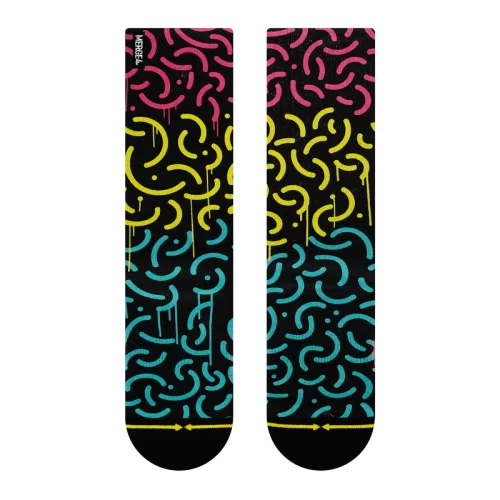 Merge4 Skateboard Socks - Natas