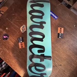 Character Skateboards Script Logo