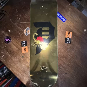 Primitive Skateboards Gold Foil Deck