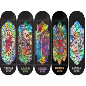 Zero Skateboards Stained Glass Series