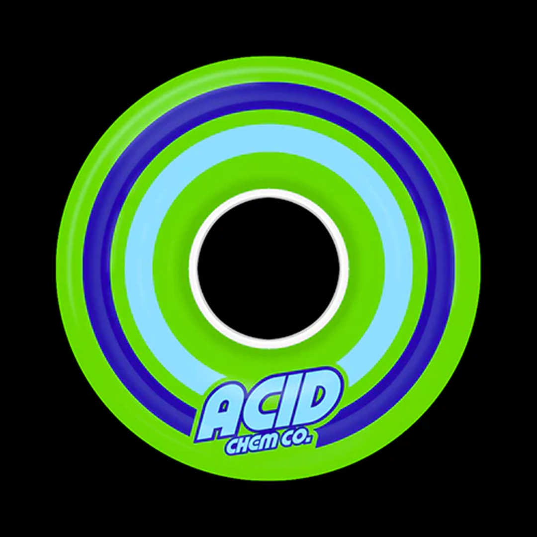 Acid Chemical Wheels Green Pods 55mm