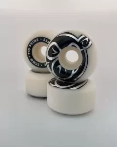 Pig Skate Wheels 55mm White Prime