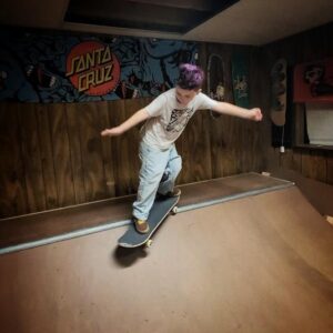 Cash doing a backside smith stall.