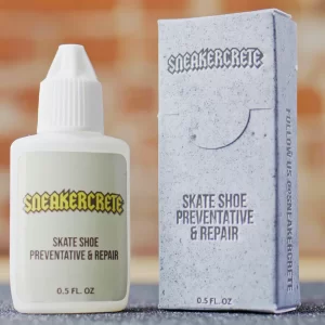 Sneakercrete shoe repair and prevention
