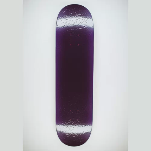 FA Skateboards Purple Embossed