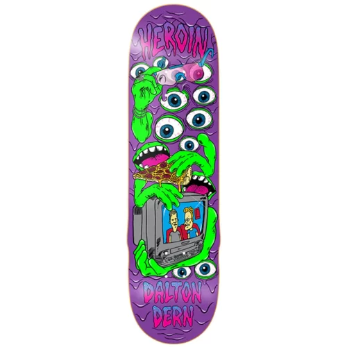 Heroin Skateboards Dalton Dern Mutate or Die