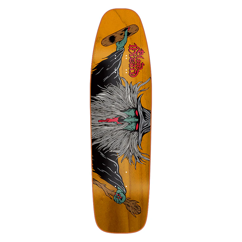 Blood Wizard Skateboards Flying Wizard Shaped