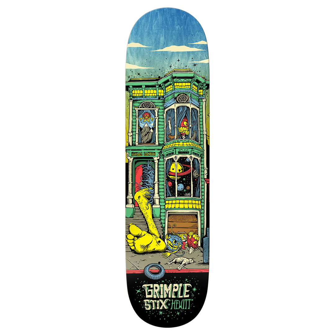 Anti Hero Skateboards Hewitt Victorian 8.5
