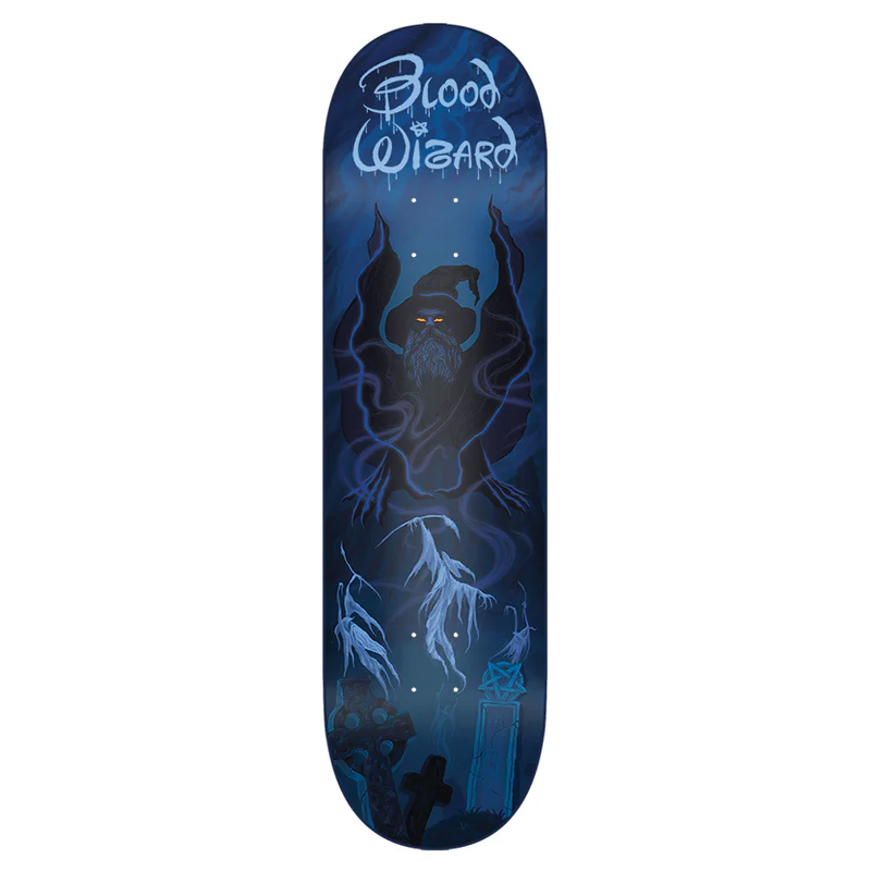 Blood Wizard Skateboards Knight on Beard Mountain