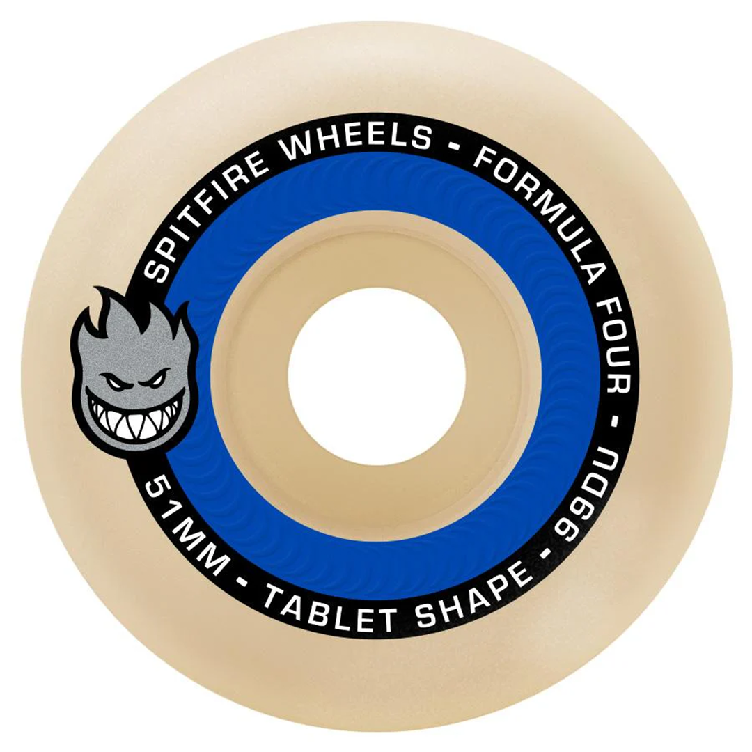 Spitfire Wheels Formula Four Tablets 52mm