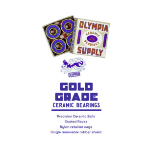 Olympia Bearings Gold Ceramic